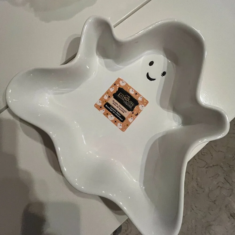 Ceramic Ghost Baking Dish (Heavyweight)‎ (new/home/x)